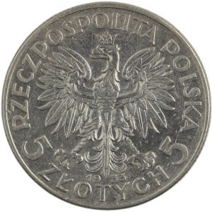 Poland 1933 Silver 5 Złotych