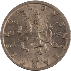 Czechoslovakia 1921 50 Haleru