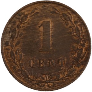Netherlands 1883 1 Cent