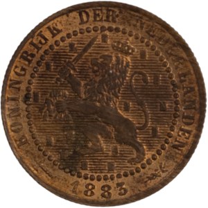 Netherlands 1883 1 Cent