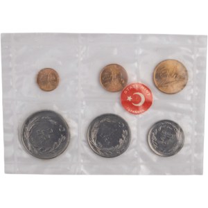 Turkey 1965 Coin Set (6 Pieces)