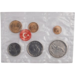 Turkey 1965 Coin Set (6 Pieces)
