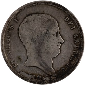 Włochy 1825 Neapol Srebro 120 Grana
