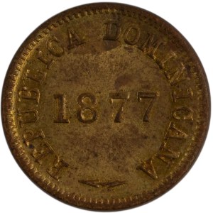 Dominican Republic 1877 1 Centavo