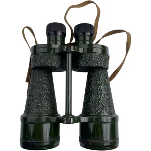 Velká Británie Druhá světová válka Binokulární dalekohled 7 x 50 Bino Prism No 5 Mk IV s pouzdrem.