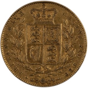 Great Britain 1844 Gold 1 Sovereign