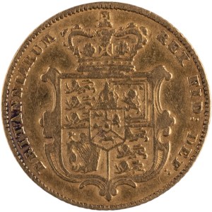 Great Britain 1828 Gold 1/2 Sovereign