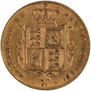 Great Britain 1878 Gold 1/2 Sovereign