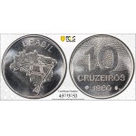 Brésil 1980 10 Cruzeiros Prova