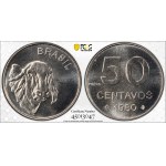 Brazil 1980 50 Centavos Prova