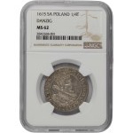 Poland 1615 Danzig Silver 1/4 Thaler (Ort)