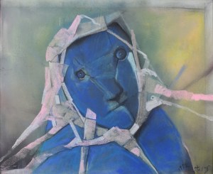 Stasys EIDRIGEVICIUS (b. 1949), Face, 1992