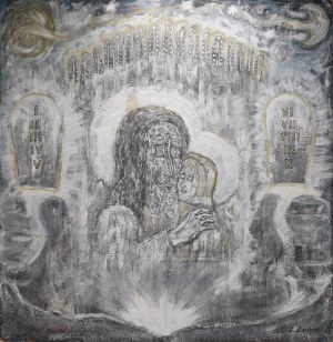 Zdzislaw LACHUR (1920-2007), The Ten Commandments