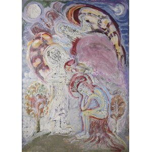 Zdzisław LACHUR (1920-2007), Chrystus Frasobliwy