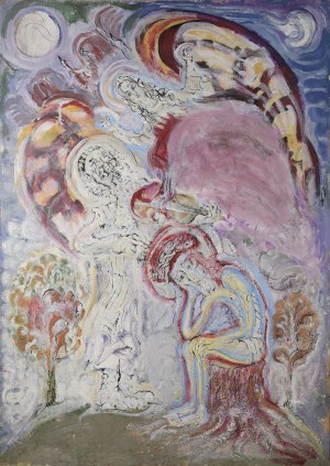 Zdzislaw LACHUR (1920-2007), Sorrowful Christ