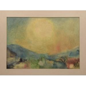 Izabela DELEKTA-WICIŃSKA (1921 - 2023), Zachód słońca