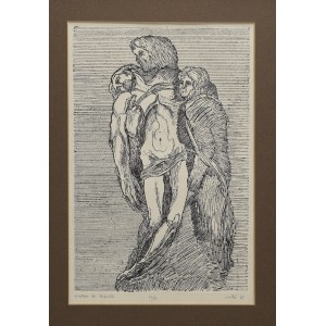 Jacek WALTOŚ (ur. 1938), W hołdzie dla Michała Anioła, 1968