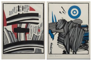 Thomas YORK-BURASIEWICZ (1943-2008), Couple of graphic designers