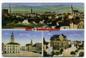 Dzierżoniów - Reichenbach - Market Square - Railway Station