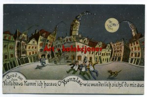 Boleslawiec - Bunzlau - Market Square - Humor