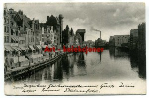Danzig - Partie by the Motlawa River