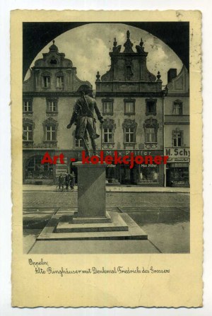 Opole - Oppeln - Market Square - Monument