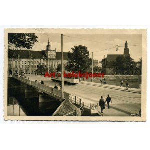 Wrocław - Breslau - Most Uniwersytecki - Tramwaj