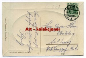 Gliwice - Gleiwitz - Wilhelmstrasse - Embossed