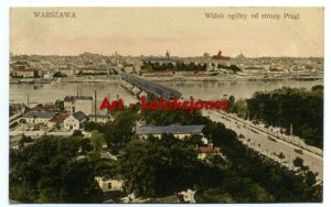 Warsaw - General view from the Praga side