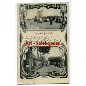 Chłopy - Bauerhufen - Dorfstrasse