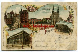 Poznan - Posen - Lithography