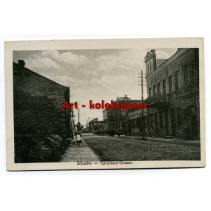 Litwa - Szawle - Schaulen - Kurschany Strasse