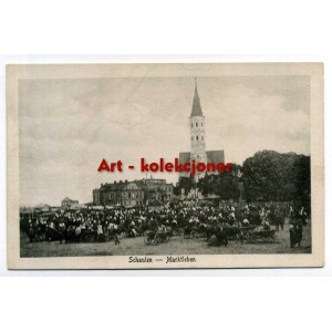 Lithuania - Šiauliai - Schaulen - Market Square - Church