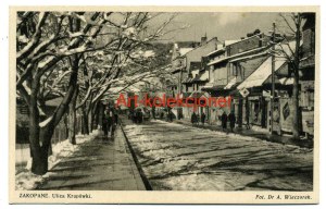 Zakopane - Krupówki Street