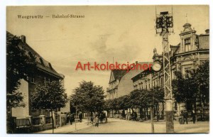 Wągrowiec - Wongrowitz - Bahnhof Strasse
