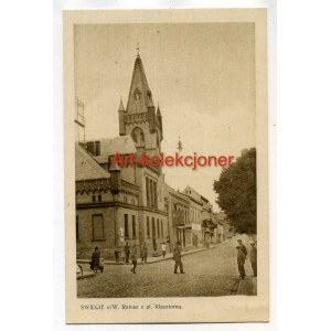 Świecie - Ratusz - Ulica Klasztorna
