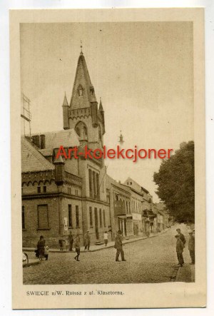 Swiecie - Town Hall - Monastery Street