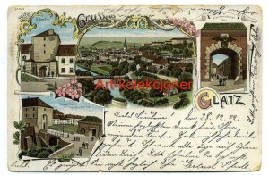 Klodzko - Glatz - Lithography