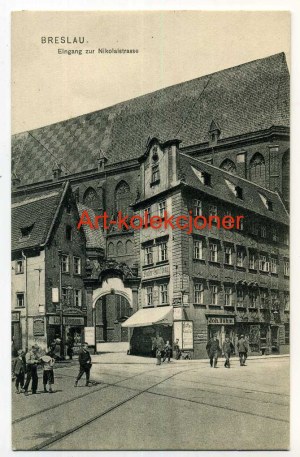 Wrocław - Breslau - Nikolaistrasse - trenkler