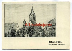 Olawa - Ohlau - Evangelical church - Graphic