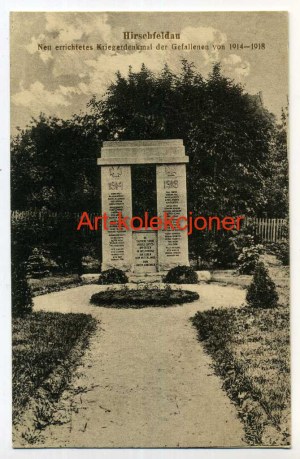 Jelenin - Hirschfeldau gm.Żagań - War memorial