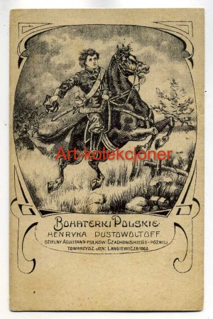 Patriotic - Polish Heroines - Henryka Pustowoltoff