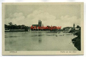 Opole - Oppeln - Partie on the Oder River