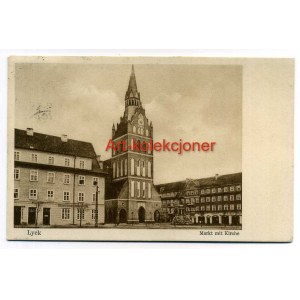 Ełk - Lyck - Rynek - Kościół