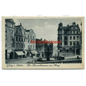 Kłodzko - Glatz - Rynek - Fontanna