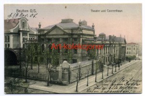 Bytom - Beuthen - Theatre - Concerthaus