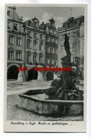 Jelenia Góra - Hirschberg - Market Square - Fountain