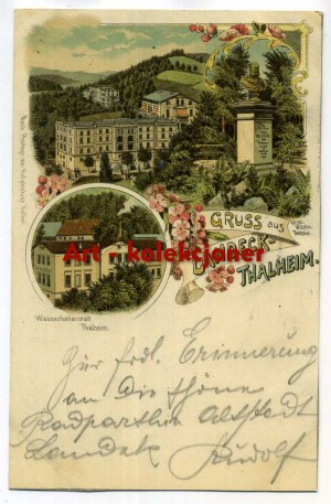 Lądek Zdrój - Bad Landeck - Lithography