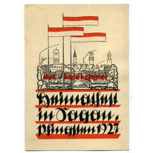Żagań - Sagan - Festyn 1927r