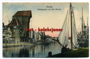Gdansk - Danzig - Motlawa - Crane